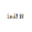 Scenic Accents(R) Figures -- Bystanders pkg(6), HO, Woodland Scenics 1872