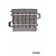 3-Rail C Track -- R2 Curve 17-1/4′ 43.8cm Radius, 5.7-Degree, HO Marklin, Inc 24206