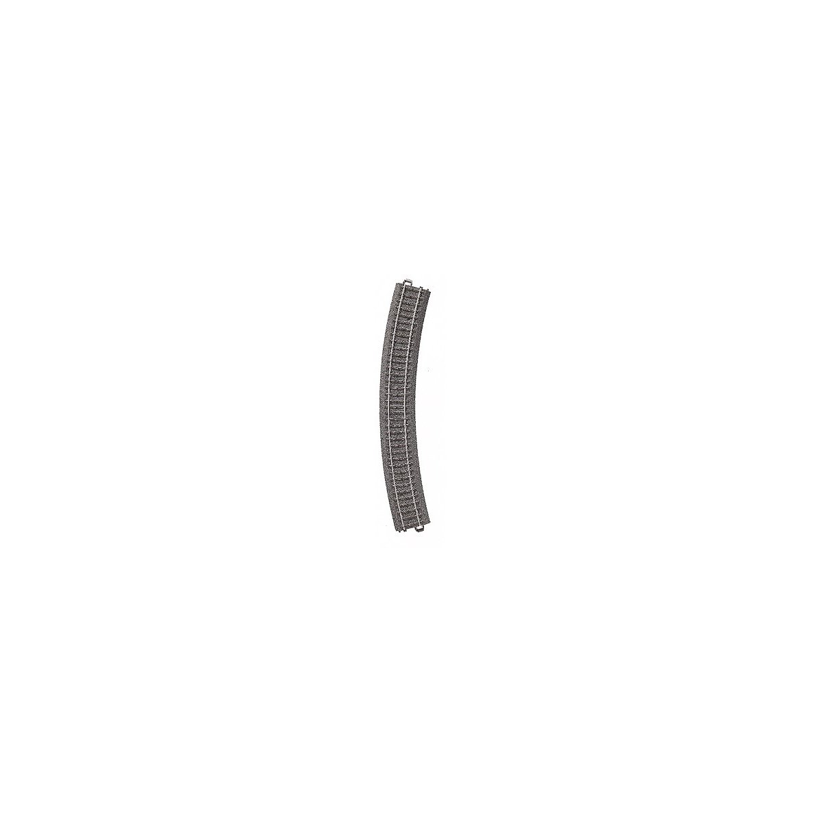 3-Rail C Track -- R3 Curved, 20-1/4′ 51.5cm Radius, 30 Degrees, HO Marklin, Inc 24330