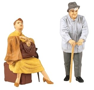 Pedestrians -- Travelling Women, G, Preiser Kg 45130