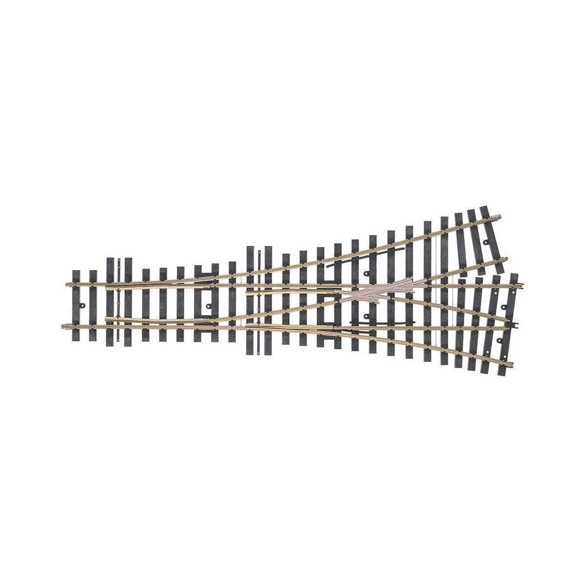 Three-Way Turnout Complete -- 1,394mm 54-7/8′ Radius, I Marklin, Inc 59091