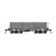 18′ Wood Low-Side Gondola 2-Pack - Spectrum(R) -- U.S.A. 100501, 100705 (gray), On30, Bachmann Industries 26532