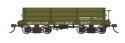 18′ Wood Low-Side Gondola 2-Pack - Spectrum(R) -- US Quartermaster O.M.C.U.S.A 121235, 122105 (, On30, Bachmann Industries 265