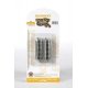 E-Z Track(R) w/Nickel Silver Rail & Gray Roadbed -- 19′ Radius Curve Half Section pkg(6), N Bachmann Industries 44856