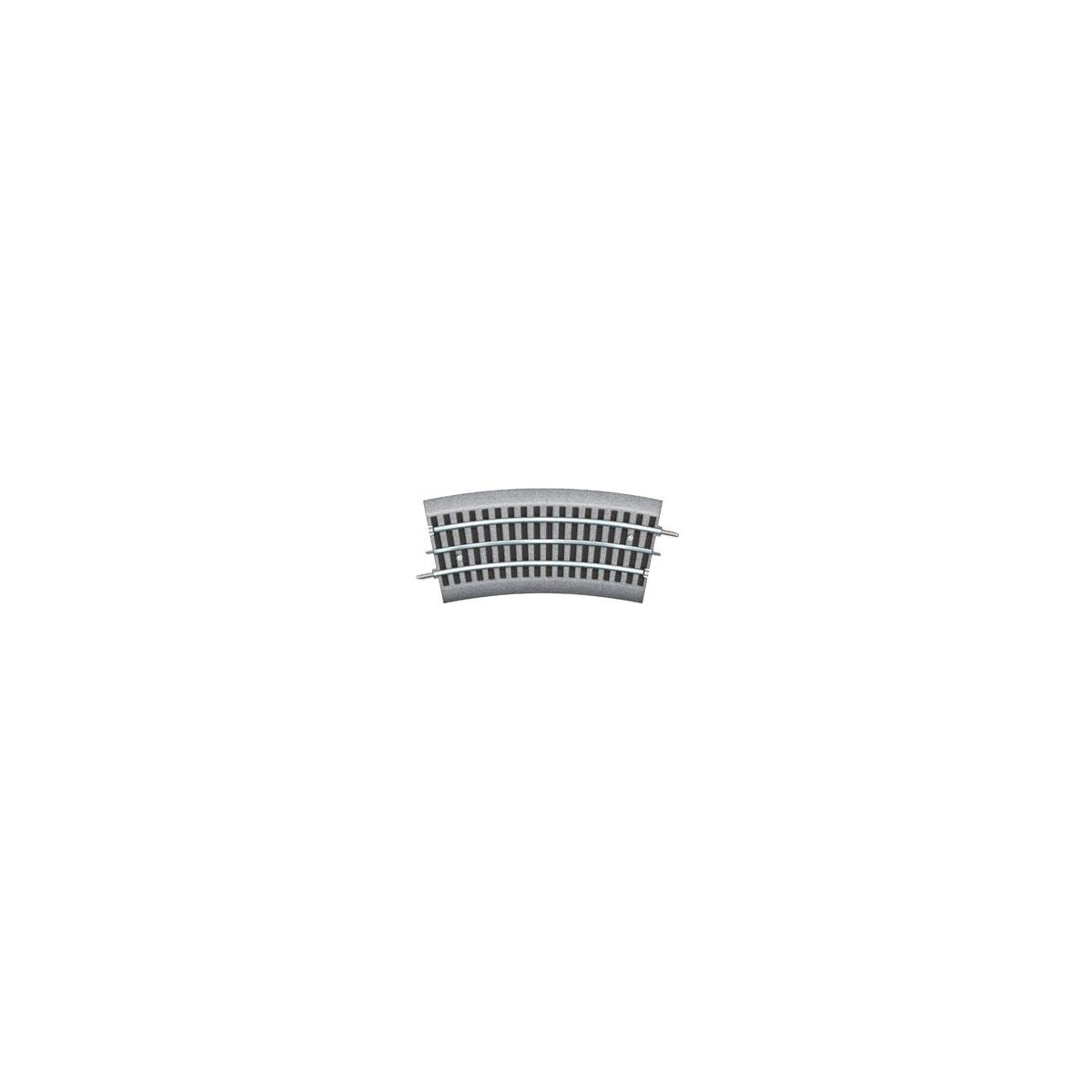 FasTrack(TM) Track w/Roadbed - 3-Rail -- 1/2 O-36 Curve, O Lionel 612022