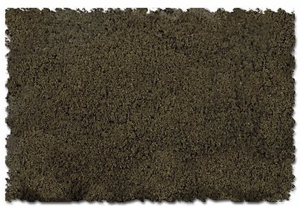 Flock & Turf - Scenic Foams & Ground Textures - Brown Tones - 64 Ounces -- Soil Brown - Fine, All Scales, Scenic Express 845C