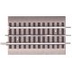 FasTrack(TM) Track w/Roadbed - 3-Rail -- FasTrack to Traditional Tubular O/O-27 Transition Section - 5′ 12.7cm, O Lionel 61204