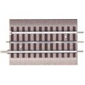 FasTrack(TM) Track w/Roadbed - 3-Rail -- FasTrack to Traditional Tubular O/O-27 Transition Section - 5′ 12.7cm, O, Lionel 6120