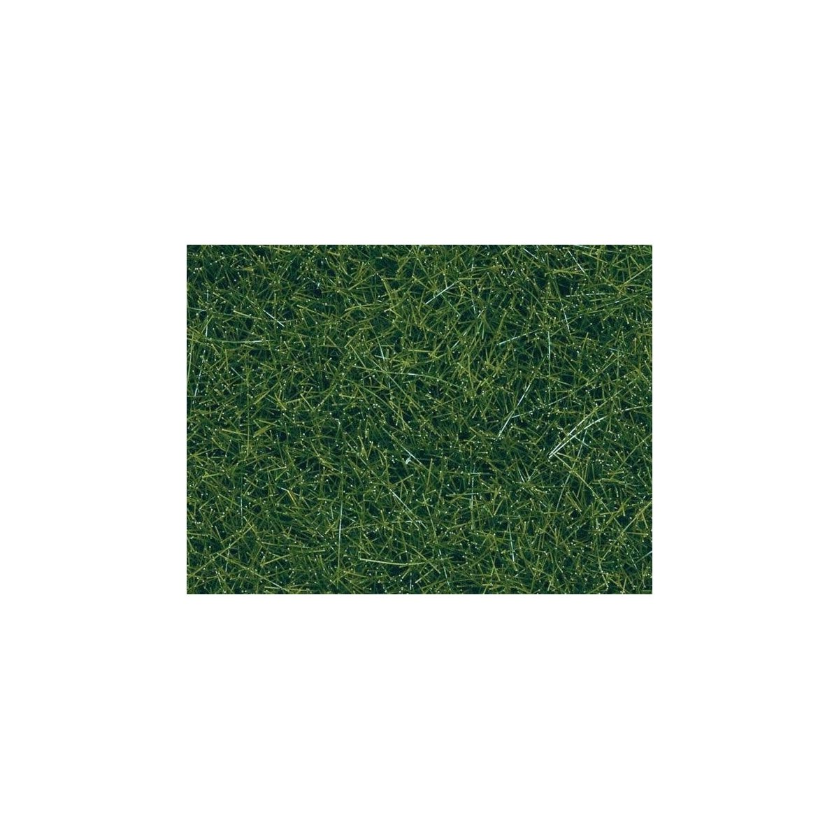 Static Wild Grass - 1.8oz 50g 3/8′ .9cm fibers -- Dark Green, All Scales, Noch Gmbh & Co 7120