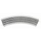 O-36 Curve 4-Pack - FasTrack(R) -- White Ballast, O Lionel 685390