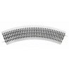 O-36 Curve 4-Pack - FasTrack(R) -- White Ballast, O Lionel 685390