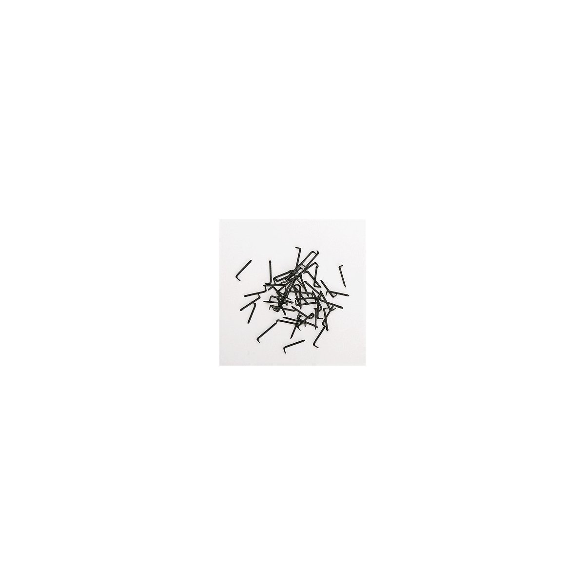 Blackened Metal Spikes -- Small 1/4′ Long pkg(1,000) Approximately, ALL Micro Engineering 30106