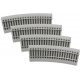 20′ Radius Curve 4 Pack - MagneLock, HO Lionel 871818010