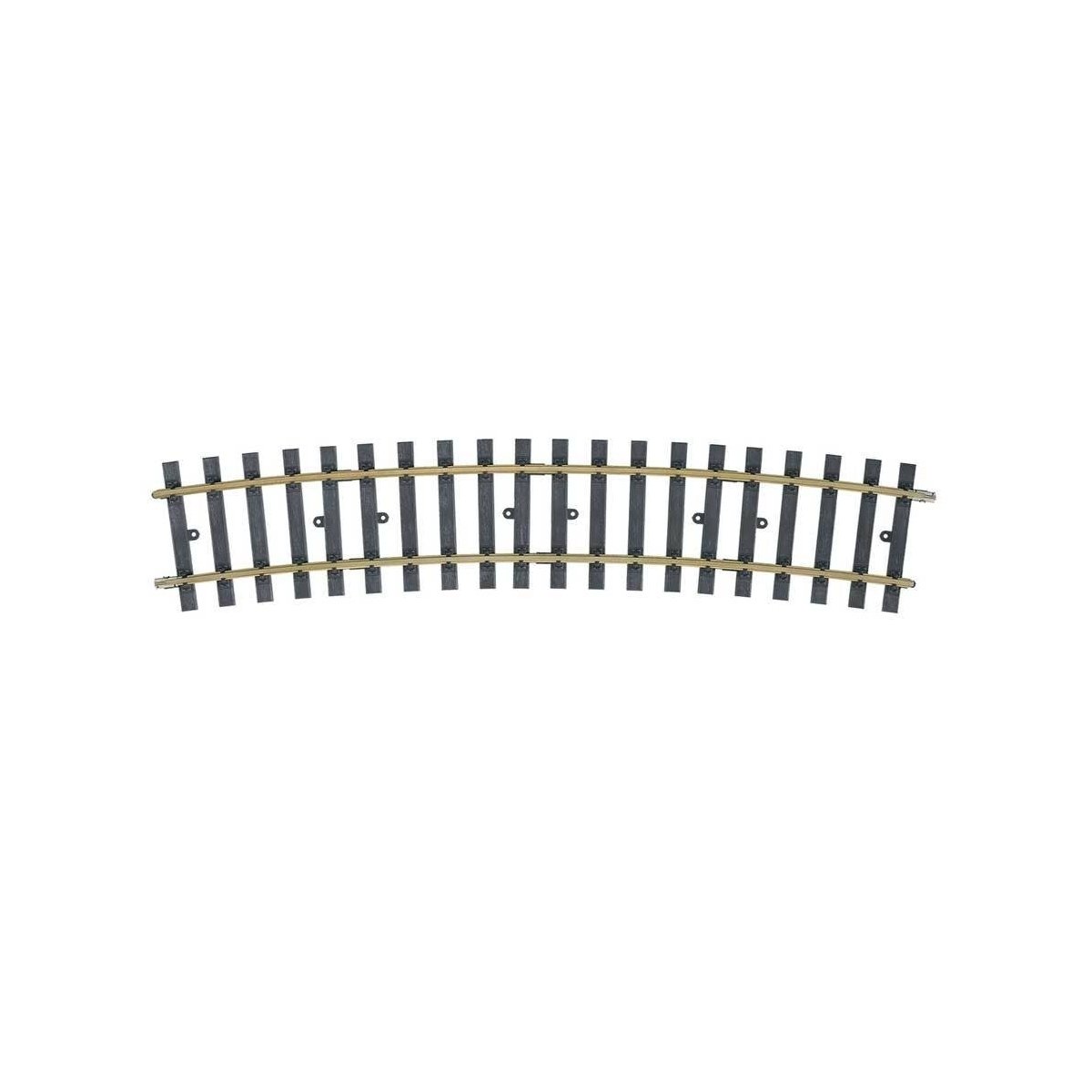 Curved Track -- 15 Degrees 1,550mm 61′ Radius, I Marklin, Inc 59074