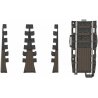 Turntable Expansion Set -- Use with 441-74861, Package Adds 3 Tracks, HO, Marklin, Inc 74871