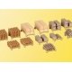 Assorted Cut Wood Loaded Pallets pkg(13), HO, Kibri 38607
