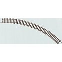 Curve Track -- 7-11/16′ 19.5cm Radius, 45-Degree, Z, Marklin, Inc 8520