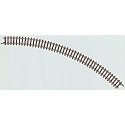 Curved Track -- 8-11/16′ 22cm Radius 45 Degree, Z, Marklin, Inc 8530