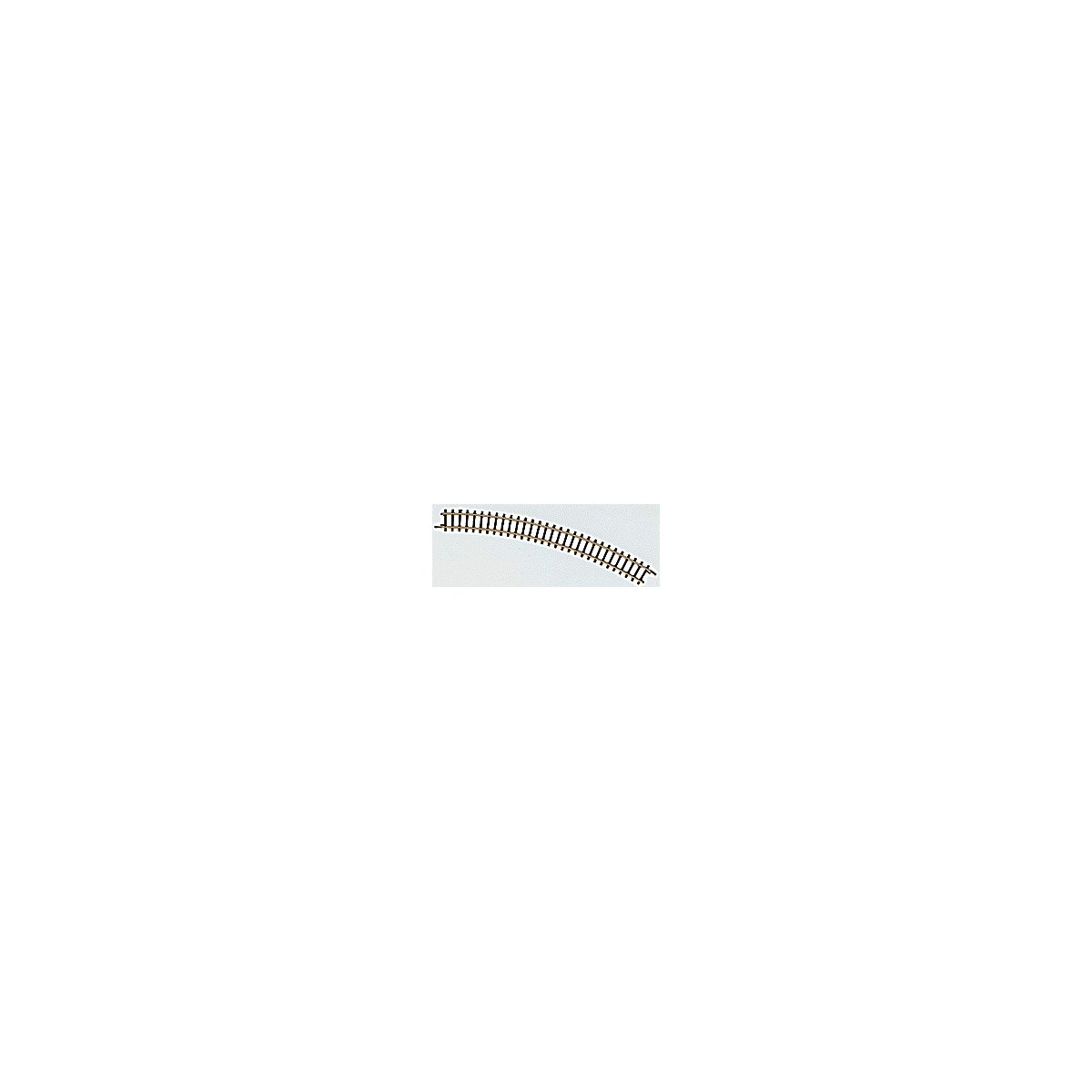 Curved Track -- 8-11/16′ 22cm Radius, 30-Degree, Z Marklin, Inc 8531