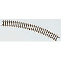 Curved Track -- 8-11/16′ 22cm Radius, 30-Degree, Z, Marklin, Inc 8531