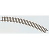Curved Track -- 8-11/16′ 22cm Radius, 30-Degree, Z Marklin, Inc 8531