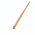 Code 332 Flexible Brass Rail -- Each Piece 4` 10-13/16` 1.5m Long pkg(20), G, LGB 10005