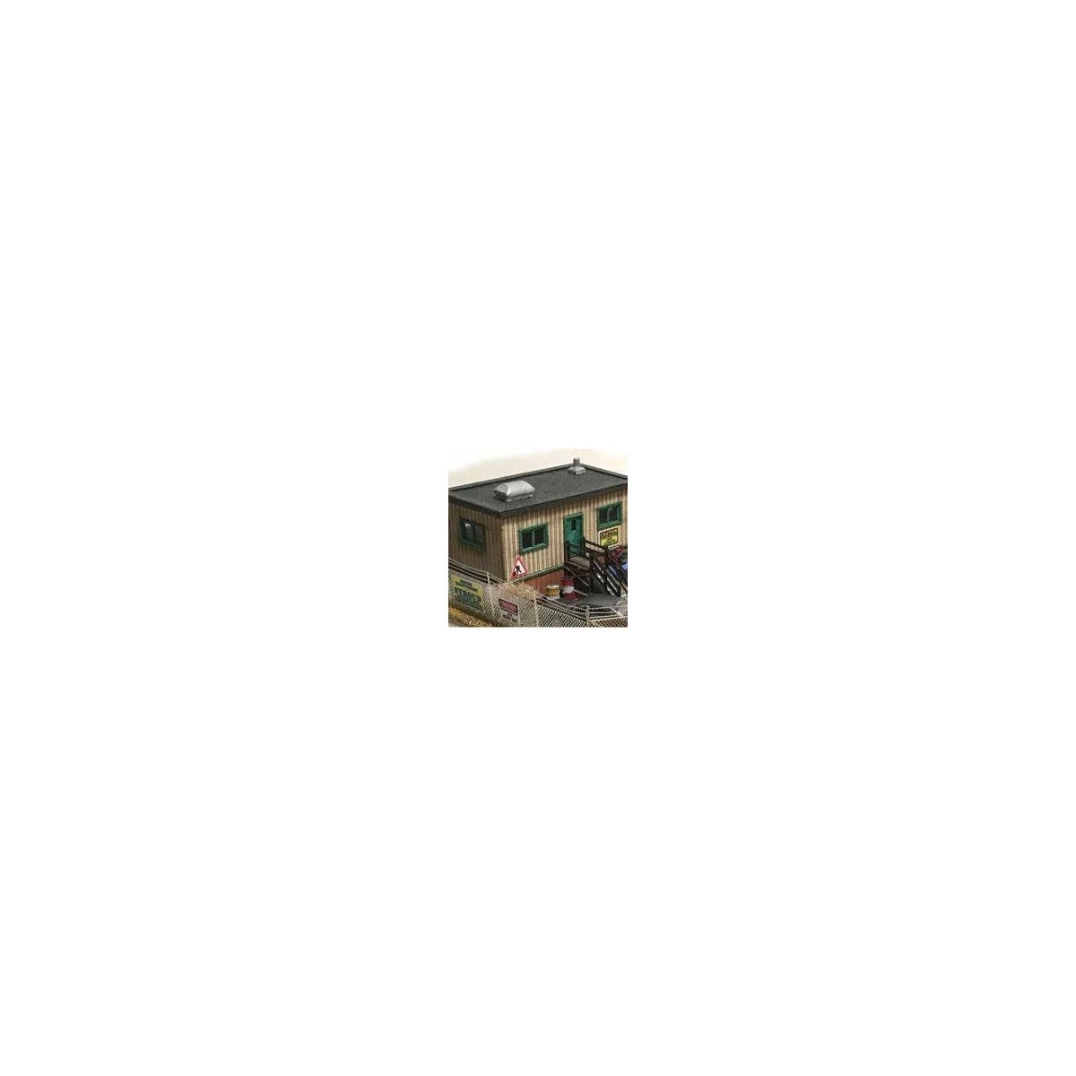 Modular Office -- Laser-Cut Kit - 2-1/4 x 1 x 1-1/4′ 5.7 x 2.5 x 3.2cm, N The N Scale Architect 10046