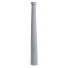 57′ Tall One-Piece Smoke Stack - Kit -- Unpainted, HO, Bar Mills LLC 2013