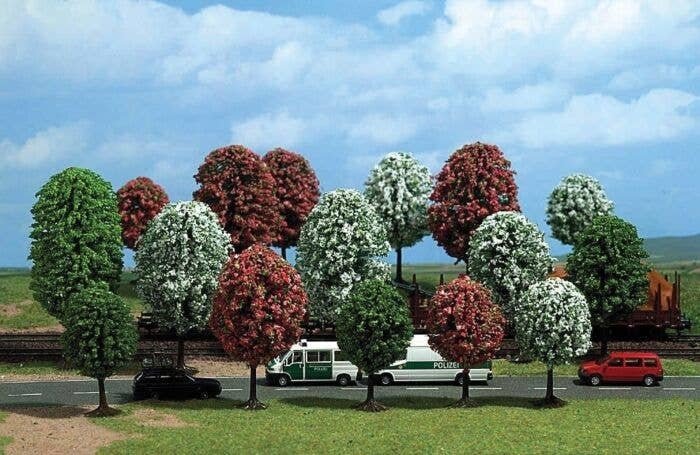 Trees -- Fruit 1-5/8 to 2-13/16′ 4-7cm Tall, N, Busch Gmbh & Co Kg 6584