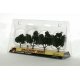Ready-Made `Realistic Trees` - Deciduous - 2 to 3` 5.1 to 7.6cm pkg(4) -- Medium Green, All Scales, Woodland Scenics 1504