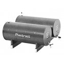 Twin Bulk Oil Storage Tank -- Kit - 4 x 5-1/2 x 6′ 10.2 x 14 x 15.2cm, HO, Plastruct Inc 1014