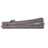 C-Track -- Wide Radius Turnout - 9-15/16′ 25.2cm - Left, HO Marklin, Inc 24711
