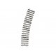 Curved Track -- 40-3/16′ 102cm Radius, 22.5 Degrees (16 Sections Needed for a Circle), I Marklin, Inc 59035