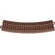 C-Track - Curved - 24.3 Degrees -- Radius: 17-1/4′ 437.5mm, HO Trix 62224