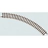 Curve Track -- 5-3/4′ 14.5cm Radius 45 Degree, Z Marklin, Inc 8510