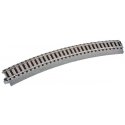 C-Track - Curved - 30 Degrees -- Radius: 17-1/4′ 437.5mm, HO, Trix 62230