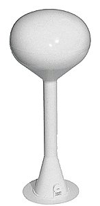 Spherical Water Tower Kit -- White, N, Railtown Model Railroad Suppli 3902