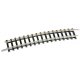 Code 80 Curved Track - Minitrix -- R3-15 Degree Section, N Trix 14917