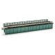 Deck Girder Bridge -- 4-31/32′ 124mm Long (green), N, Kato USA Inc 20461