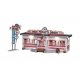 Built-&-Ready(R) - Assembled -- Miss Molly′s Diner, O, Woodland Scenics 5870