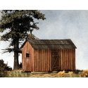 Logging Bunkhouse pkg(3) -- 3 x 1-13/16′, HO, B.T.S. 27425