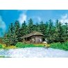 Log Cabin -- 3-1/4 x 30′ 8.2 x 7.6cm, HO, Faller Gmbh 130299