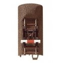 C-Track - End with Bumper -- 3-3/16′ 80.5mm, HO Trix 62977