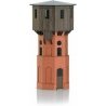 Prussian Water Tower - Laser-Cut Card Kit -- Octagonal Base - 1-3/4 x 1-3/4 x 3-9/16′ 4.5 x 4.5 x 9.1cm, N Trix 66328
