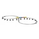 Over-Under Figure-8 Track Pack -- 47-1/4 x 22-1/2′ 120 x 57.2cm, N, Bachmann Industries 44877