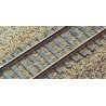 CVT Tie Strip pkg(50) -- Mainline w/8`6` Ties, HO, Central Valley 2003
