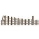 Flex-Track(TM) Turnouts - Code 83 5 -- Right Hand, On30, Micro Engineering 14404
