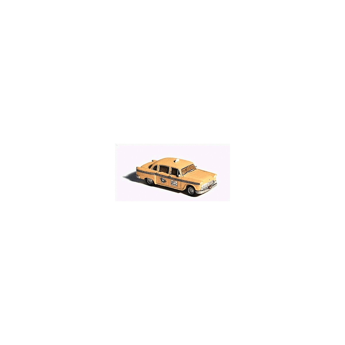 American Automobiles - Checker (Unpainted Metal Kit) -- Taxi Cab (Includes Decals), N, GHQ 51011