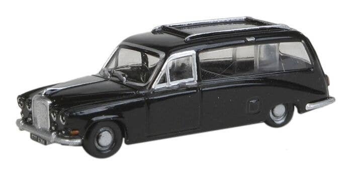 Daimler DS420 Hearse - Assembled -- Black, N, Oxford Diecast NDS002