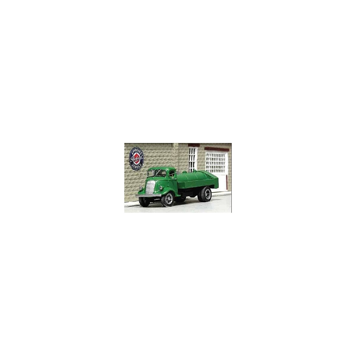 1937 Studebaker Gasoline Tank Truck - Resin Kit -- Unpainted Resin Castings, HO, SYLVAN SCALE MODELS V370